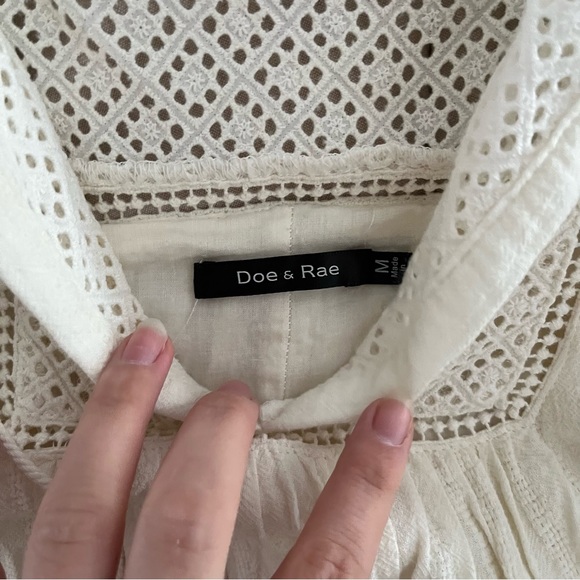 Doe & Rae Cream Dress - Picture 4 of 5